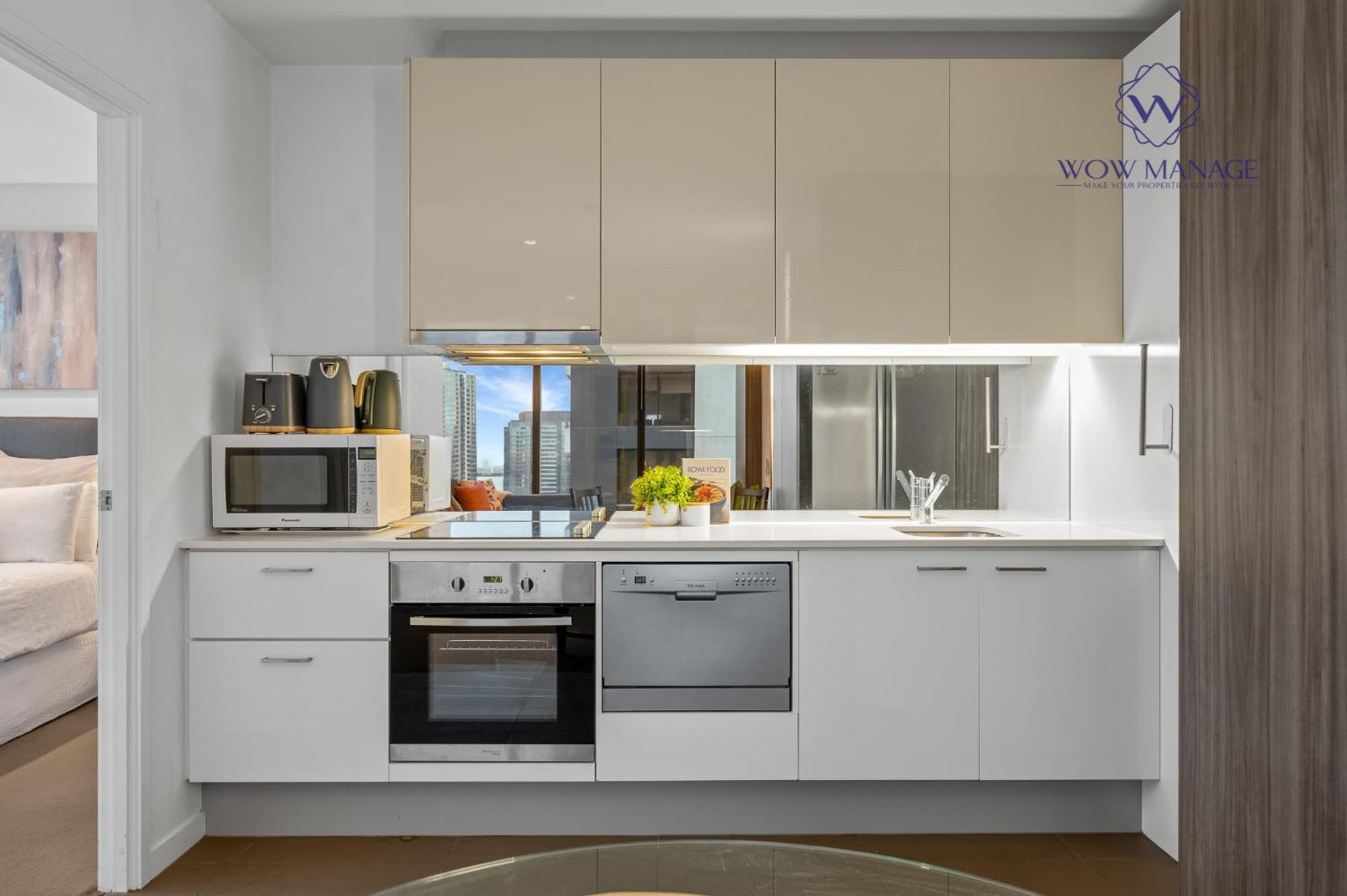 Wow Apartment On Spencer Melbourne Bagian luar foto