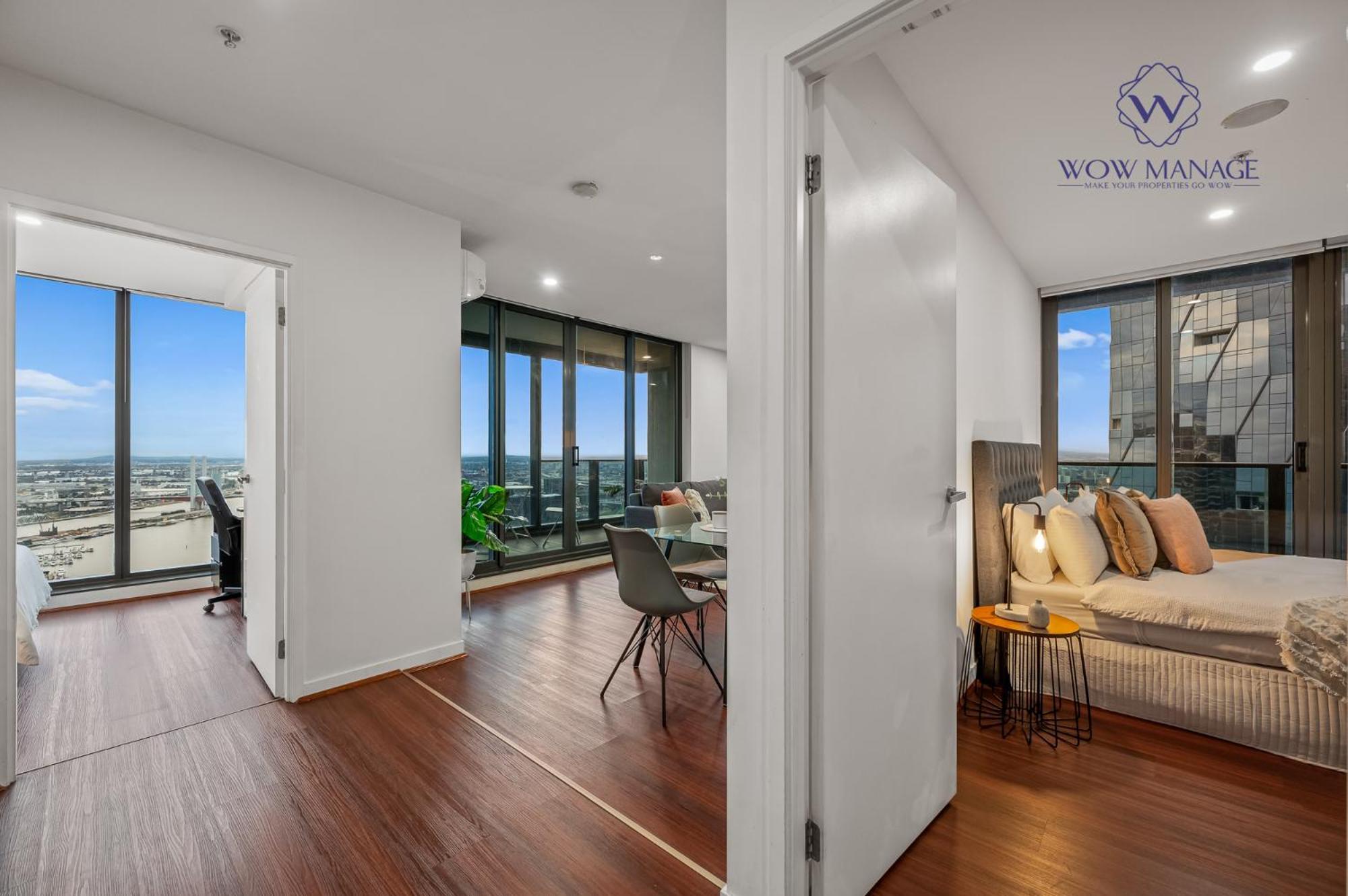 Wow Apartment On Spencer Melbourne Bagian luar foto