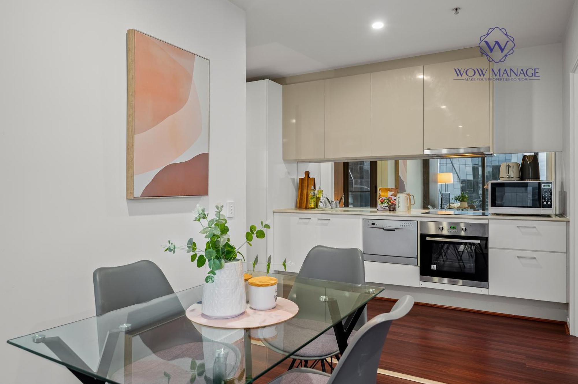 Wow Apartment On Spencer Melbourne Bagian luar foto